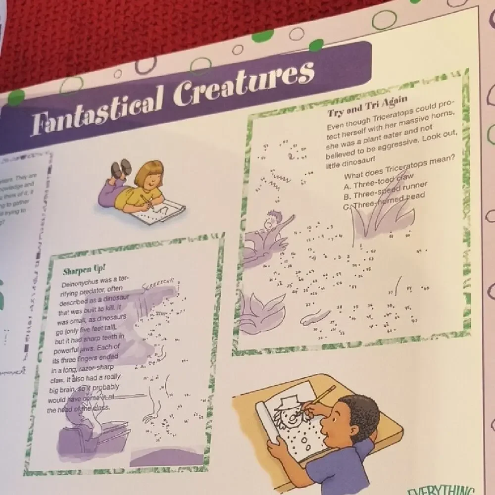 The Everything Kids' Fun with Food Placemats - Amazing Animals 35 Count NWT